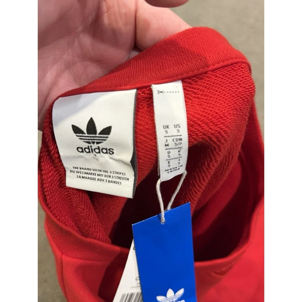 Adidas Sweater Men's‎ Small Cny Crew Series Utility Cargo Pocket Pullover NWT